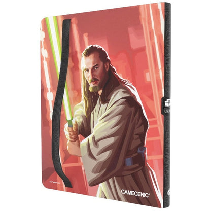 Gamegenic Star Wars Unlimited 18-Pocket Album - Qui-Gon Jinn/Darth Maul