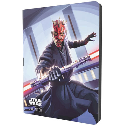 Gamegenic Star Wars Unlimited 18-Pocket Album - Qui-Gon Jinn/Darth Maul