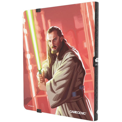 Gamegenic Star Wars Unlimited 18-Pocket Album - Qui-Gon Jinn/Darth Maul