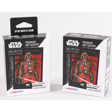 Gamegenic Star Wars Unlimited Premium Art Sleeves - Darth Vader Unstoppable 66mmx92mm 62 Sleeves Per Pack