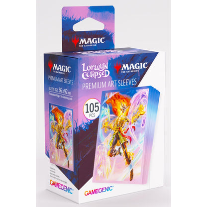 Gamegenic Magic The Gathering Lorwyn Eclipsed Premium Art Sleeves - Ashling, the Limitless 66mmx92mm 105 Sleeves Per Pack