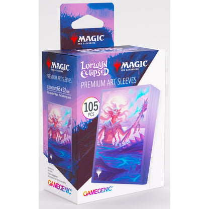 Gamegenic Magic The Gathering Lorwyn Eclipsed Premium Art Sleeves - Eclipsed Merrow 66mmx92mm 105 Sleeves Per Pack