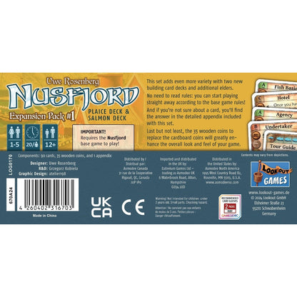 Nusfjord Expansion Pack 1 - Plaice Deck & Salmon Deck Game