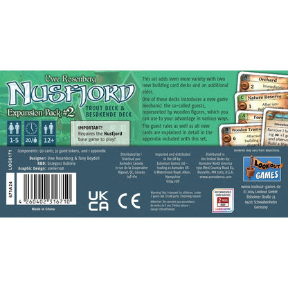 Nusfjord Expansion Collection 2 - Trout And Besokende Decks Game
