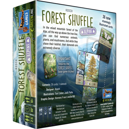 Asmodee Forest Shuffle Alpine Expansion Game
