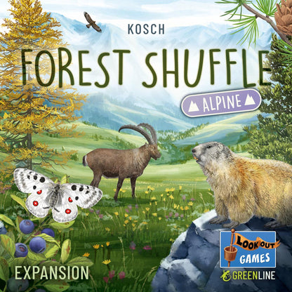 Asmodee Forest Shuffle Alpine Expansion Game