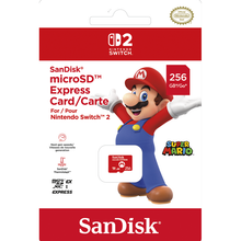 Nintendo Switch 2 SanDisk microSD Express Card 256GB for Nintendo Switch 2 Game