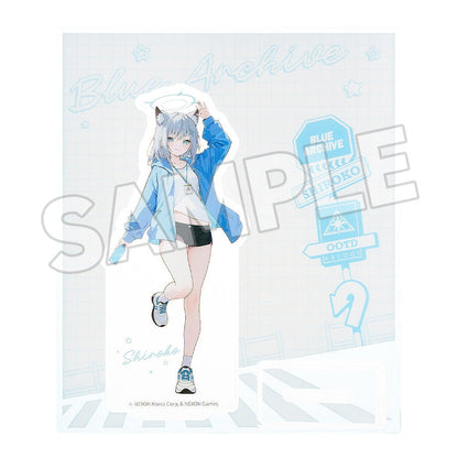 Good Smile Company Blue Archive Holiday Saunter Series Acrylic Stand Shiroko Figurine