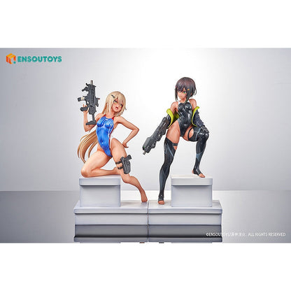 Good Smile Company Good Smile Company Arms Note Swim Team Bucho-chan and Kohai-chan Set 1/7 Scale Figurine