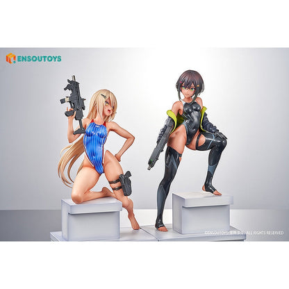 Good Smile Company Good Smile Company Arms Note Swim Team Bucho-chan and Kohai-chan Set 1/7 Scale Figurine