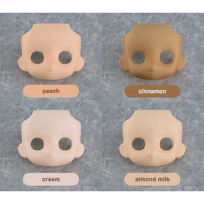 Good Smile Company Nendoroid Doll Customizable Face Plate Narrowed Eyes without Makeup Cinnamon Figurine