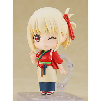 Good Smile Company Lycoris Recoil Nendoroid Chisato Nishikigi Cafe LycoReco Uniform Version Figurine