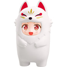 Good Smile Company Nendoroid More Kigurumi Face Parts Case White Kitsune Figurine