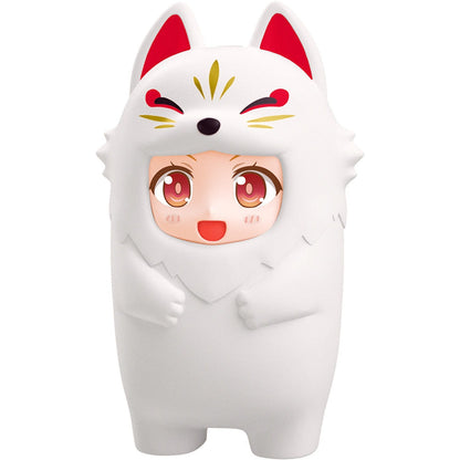 Good Smile Company Nendoroid More Kigurumi Face Parts Case White Kitsune Figurine