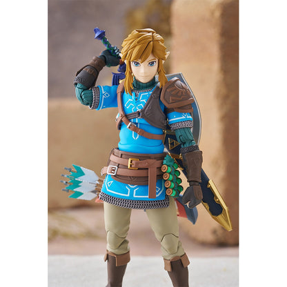 Good Smile Company The Legend of Zelda Tears of the Kingdom Figma Link Tears of the Kingdom Version DX Edition Figurine