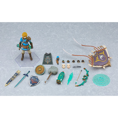 Good Smile Company The Legend of Zelda Tears of the Kingdom Figma Link Tears of the Kingdom Version DX Edition Figurine