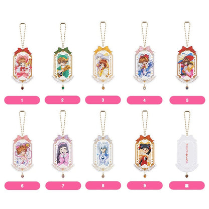 Good Smile Company Cardcaptor Sakura 25th Anniversary Collectible Acrylic Keychain 9 in the Assortment Figurine