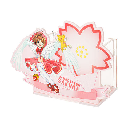 Good Smile Company Cardcaptor Sakura 25th Anniversary Acrylic Pen Stand Catch You Catch Me Figurine