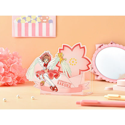 Good Smile Company Cardcaptor Sakura 25th Anniversary Acrylic Pen Stand Catch You Catch Me Figurine