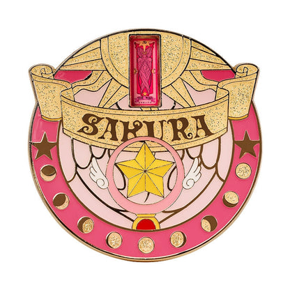 Good Smile Company Cardcaptor Sakura 25th Anniversary Metal Badge Star Wand Figurine