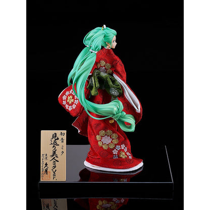 Good Smile Company Character Vocal Series 01 Hatsune Miku Beauty Looking Back Miku Version Kyugetsu Collaboration Japanese Doll 1/7 Scale Figurine