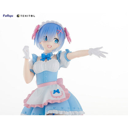Good Smile Company Re:ZERO Starting Life in Another World Tenitol Yumekawa Maid Rem & Ram Set with Bonus Figurine