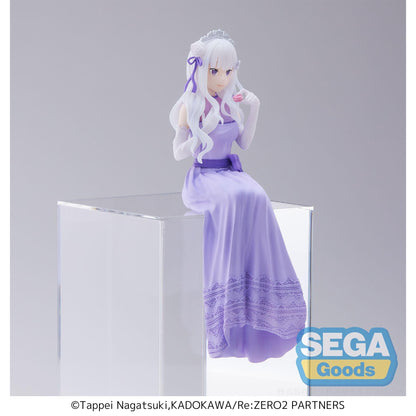 Good Smile Company Re:ZERO Starting Life in Another World Lost in Memories PM Perching Figure Emilia Dressed Up Party Figurine