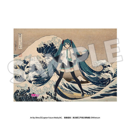 Good Smile Company Katsushika HokusaixHatune Miku Car Magnet Thirty-six Views of Mount Fuji The Great Wave off Kanagawa Figurine