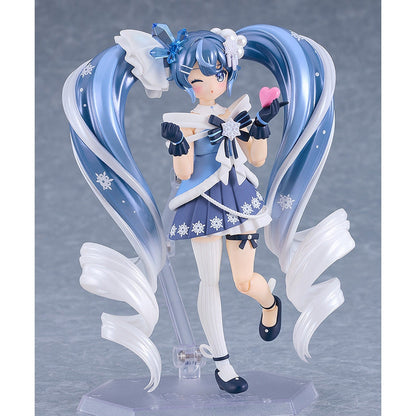 Good Smile Company Character Vocal Series 01 - Hatsune Miku Figma Snow Miku Crystal Snow Version Figurine