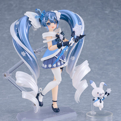 Good Smile Company Character Vocal Series 01 - Hatsune Miku Figma Snow Miku Crystal Snow Version Figurine