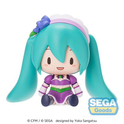 Good Smile Company Hatsune MikuXLove and Berry Dress Up and Dance! Fuwa Petit Chibi Figure Sparkly Purple Figurine