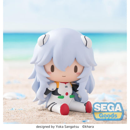 Good Smile Company Evangelion 3.0+1.0 Thrice Upon a Time Fuwa Petit Chibi Figure Rei Long Hair Figurine