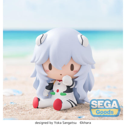 Good Smile Company Evangelion 3.0+1.0 Thrice Upon a Time Fuwa Petit Chibi Figure Rei Long Hair Figurine