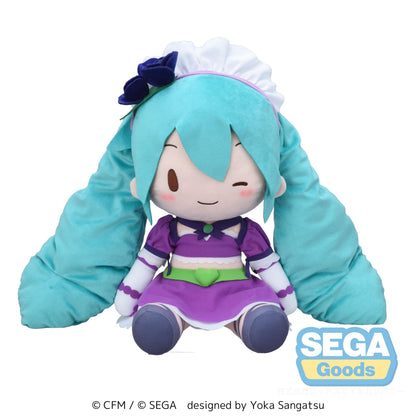 Good Smile Company Hatsune MikuXLove and Berry Dress Up and Dance! Fuwa Petit Plush Sparkly Purple LL Figurine