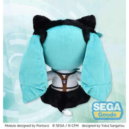 Good Smile Company Hatsune Miku Project DIVA Arcade Fuwa Petit Project DIVA Arcade Future Tone LL Plush Hatsune Miku - Kitty Cat Figurine