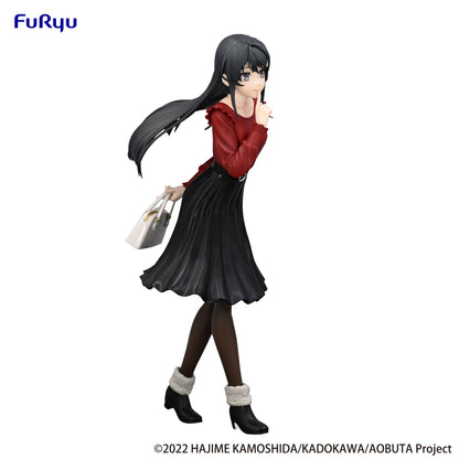 Good Smile Company Rascal Does Not Dream Series Trio Try It Figure Mai Sakurajima Winter Outfit Version Figurine