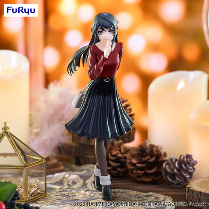 Good Smile Company Rascal Does Not Dream Series Trio Try It Figure Mai Sakurajima Winter Outfit Version Figurine