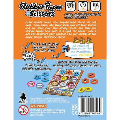 Rubber Paper Scissors Game