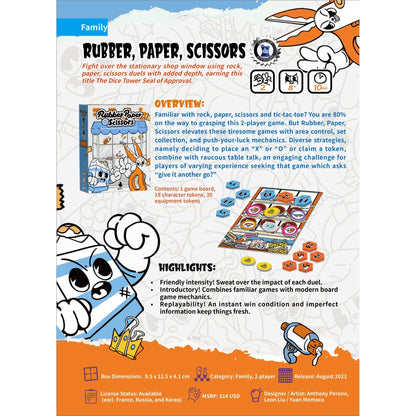 Rubber Paper Scissors Game