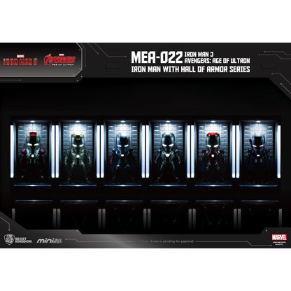Beast Kingdom Mini Egg Attack Avengers Age of Ultron War Machine 2.0 with Hall of Armor Figurine