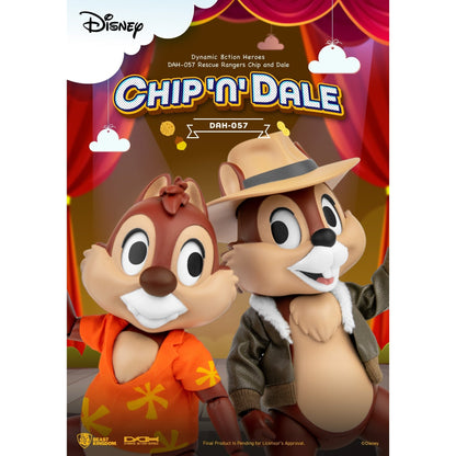 Beast Kingdom Dynamic Action Heroes Rescue Rangers Chip and Dale Figurine