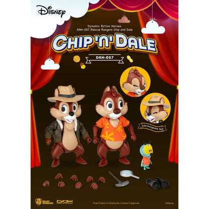 Beast Kingdom Dynamic Action Heroes Rescue Rangers Chip and Dale Figurine