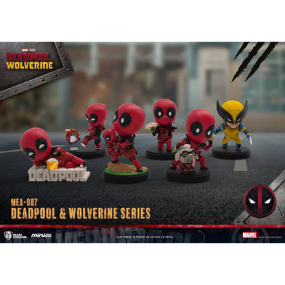 Beast Kingdom Mini Egg Attack Deadpool & Wolverine Series Set 6 in the Assortment Figurine