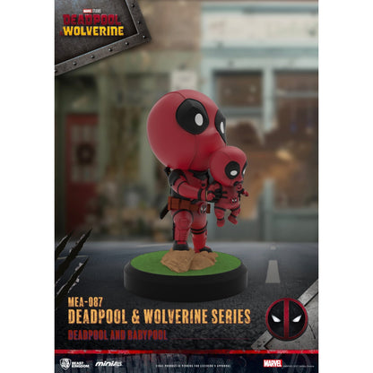 Beast Kingdom Mini Egg Attack Deadpool & Wolverine Series Set 6 in the Assortment Figurine