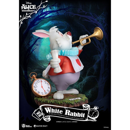 Beast Kingdom Master Craft Alice In Wonderland the White Rabbit Figurine