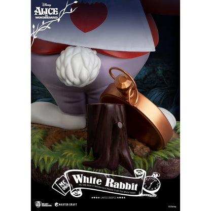 Beast Kingdom Master Craft Alice In Wonderland the White Rabbit Figurine