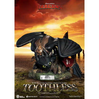 Beast Kingdom Master Craft How to Train Your Dragon Toothless Figurine