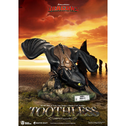 Beast Kingdom Master Craft How to Train Your Dragon Toothless Figurine