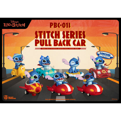Beast Kingdom Pull Back Car Series Stitch Series 6 in the Assortment Figurine