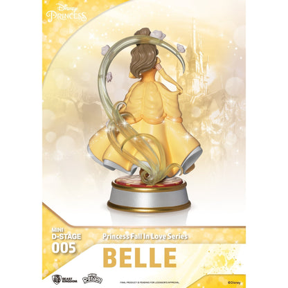 Beast Kingdom Mini D Stage Disney Princess Fall In Love Series Belle Figurine